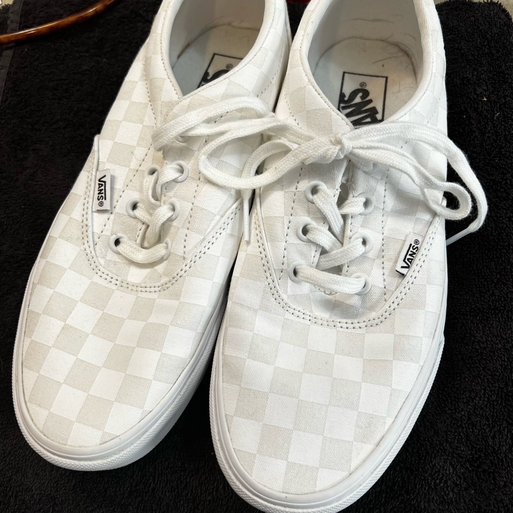 Checkered Vans